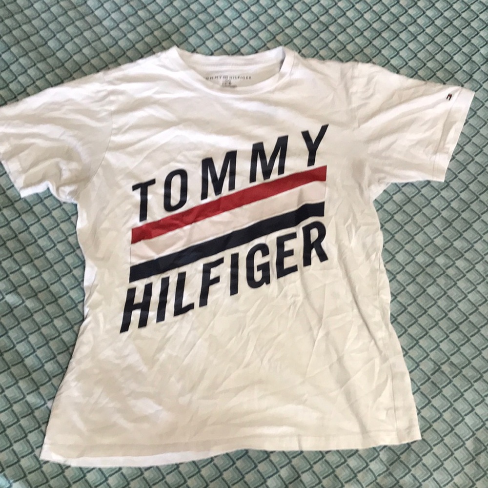 A Tommy Hilfiger shirt for younger kids